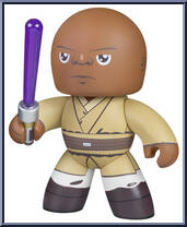 Mace Windu from Star Wars - Mighty Muggs - Series 2 manufactured by Hasbro [Loose]