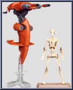 Stap (with Battle Droid) from Star Wars - Movie Heroes - Darth Maul Package - Vehicles manufactured by Hasbro [Loose]
