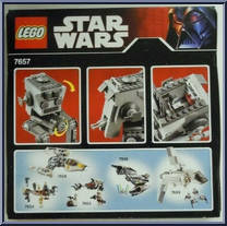 AT-ST from Star Wars - Original Trilogy - Basic Series manufactured by Lego [Back]