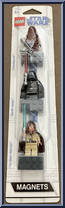 Chewbacca / Darth Vader / Obi-Wan Kenobi from Star Wars - Original Trilogy - Magnets manufactured by Lego [Front]