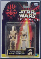 Battle Droid (with Blast Damage Battle Droid) Action Figure