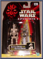 Battle Droid (with Brown Battle Droid) Action Figure