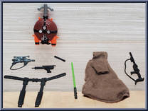 Naboo from Star Wars - Phantom Menace - Accessory Sets manufactured by Hasbro [Loose]