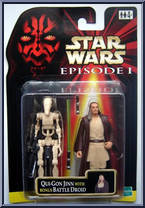 Qui-Gon Jinn (with Battle Droid) Action Figure