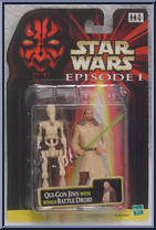 Qui-Gon Jinn (Coruscant with Battle Droid) Action Figure