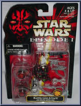 Rappel Line Attack from Star Wars - Phantom Menace - Accessory Sets manufactured by Hasbro [Front]