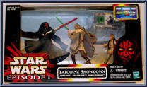 Tatooine Showdown from Star Wars - Phantom Menace - Cinema Scenes manufactured by Hasbro [Front]