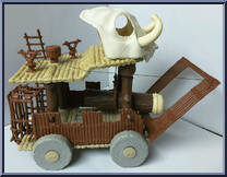 Ewok Battle Wagon from Star Wars - Power of the Force - Vehicles manufactured by Kenner [Loose]