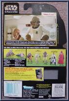Admiral Ackbar from Star Wars - Power of the Force II - Freeze Frame manufactured by Kenner [Back]