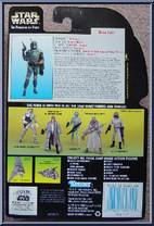 Boba Fett from Star Wars - Power of the Force II - Green Card manufactured by Kenner [Back]