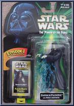 Emperor Palpatine from Star Wars - Power of the Force II - Flashback Photos manufactured by Kenner [Front]