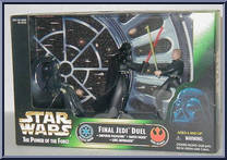 Final Jedi Duel from Star Wars - Power of the Force II - Cinema Scenes manufactured by Kenner [Front]