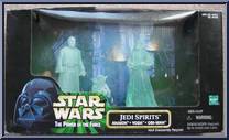 Jedi Spirits from Star Wars - Power of the Force II - Cinema Scenes manufactured by Kenner [Front]