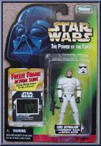 Luke Skywalker (Stormtrooper Disguise) from Star Wars - Power of the Force II - Freeze Frame manufactured by Kenner [Front]