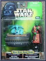 Max Rebo / Doda Bodonawieedo from Star Wars - Power of the Force II - Max Rebo Band Pairs manufactured by Kenner [Front]