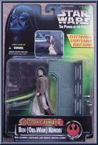 Ben (Obi-Wan) Kenobi from Star Wars - Power of the Force II - Power F/X manufactured by Kenner [Front]