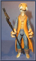 Saelt-Marae (Yak Face) from Star Wars - Power of the Force II - Hologram Green Card manufactured by Kenner [Loose]