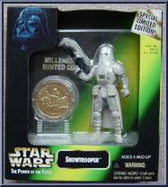 Snowtrooper from Star Wars - Power of the Force II - Coin Collection manufactured by Kenner [Front]