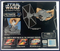 Tie Fighter from Star Wars - Power of the Force II - Vehicles manufactured by Kenner [Back]