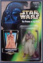 Tusken Raider from Star Wars - Power of the Force II - Green Card manufactured by Kenner [Front]