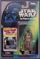 Zuckuss from Star Wars - Power of the Force II - Freeze Frame manufactured by Kenner [Front]