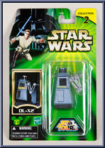 DL-X2 from Star Wars - Power of the Jedi - Star Tours manufactured by Kenner [Front]