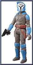 Bo-Katan Kryze from Star Wars - Retro Collection - Mandalorian manufactured by Hasbro [Loose]