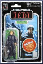 Luke Skywalker (Jedi Knight) from Star Wars - Retro Collection - Return of the Jedi manufactured by Hasbro [Front]
