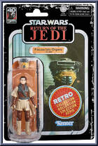 Princess Leia Organa (Boushh Disguise) from Star Wars - Retro Collection - Return of the Jedi manufactured by Hasbro [Front]