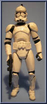 Clone Trooper (Super Articulated) from Star Wars - Revenge of the Sith - Collection 1 manufactured by Hasbro [Mr-X]
