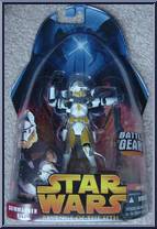 Commander Bly from Star Wars - Revenge of the Sith - Collection 1 manufactured by Hasbro [Front]