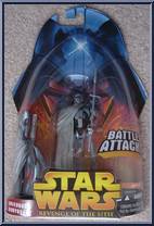 Grievous' Bodyguard (Battle Attack!) (Gray) from Star Wars - Revenge of the Sith - Collection 1 manufactured by Hasbro [Front]