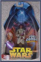 Mace Windu (Force Combat!) from Star Wars - Revenge of the Sith - Collection 1 manufactured by Hasbro [Front]