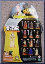 Mon Mothma (Republic Senator) from Star Wars - Revenge of the Sith - Collection 2 manufactured by Hasbro [Back]