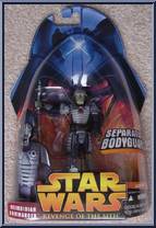 Neimoidian Commander from Star Wars - Revenge of the Sith - Collection 1 manufactured by Hasbro [Front]