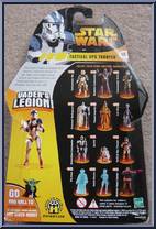 Tactical Ops Trooper (501st) from Star Wars - Revenge of the Sith - Collection 2 manufactured by Hasbro [Back]