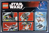 AT-AP Walker from Star Wars - Revenge of the Sith - Basic Series manufactured by Lego [Back]