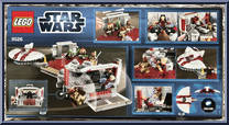 Palpatine's Arrest from Star Wars - Revenge of the Sith - Basic Series manufactured by Lego [Back]