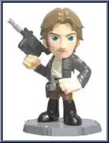 Han Solo from Star Wars - Rivals - Series 1 - Light Side Booster manufactured by Funko [Loose]