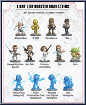 Finn from Star Wars - Rivals - Series 1 - Light Side Booster manufactured by Funko [Checklist]