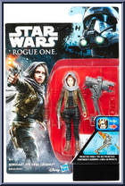 Sergeant Jyn Erso (Jedha) from Star Wars - Rogue One - Basic Series manufactured by Hasbro [Front]