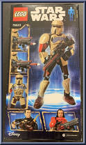 Scarif Shoretrooper from Star Wars - Rogue One - Basic Series manufactured by Lego [Back]