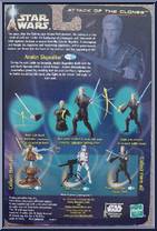Anakin Skywalker (Hangar Duel) from Star Wars - Saga - Attack of the Clones manufactured by Hasbro [Back]