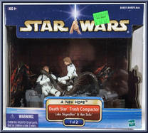 Death Star Trash Compactor (Luke Skywalker & Han Solo) from Star Wars - Saga - A New Hope manufactured by Hasbro [Front]