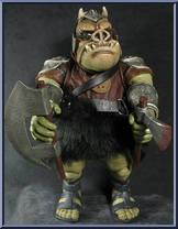 Gamorrean Guard from Star Wars - Saga - 12" Scale - Return of the Jedi manufactured by Hasbro [Loose]