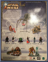 Jabba's Palace Court Denizens from Star Wars - Saga - Ultra manufactured by Hasbro [Back]