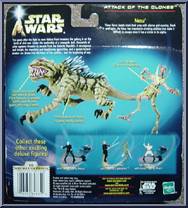 Nexu from Star Wars - Saga - Attack of the Clones - Deluxe Figures manufactured by Hasbro [Back]
