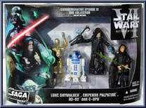 Commemorative Episode VI DVD Collection from Star Wars - Saga Collection - Wal-Mart Exclusives manufactured by Hasbro [Front]