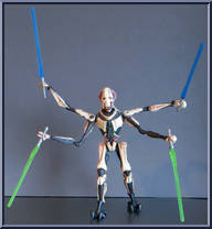 General Grievous (4 Lightsabers) from Star Wars - Saga Collection - Episode III Heroes & Villains manufactured by Hasbro [Loose]