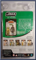 Luke Skywalker (Bespin Fatigues) from Star Wars - Saga Collection - Vintage Saga Collection manufactured by Hasbro [Back]